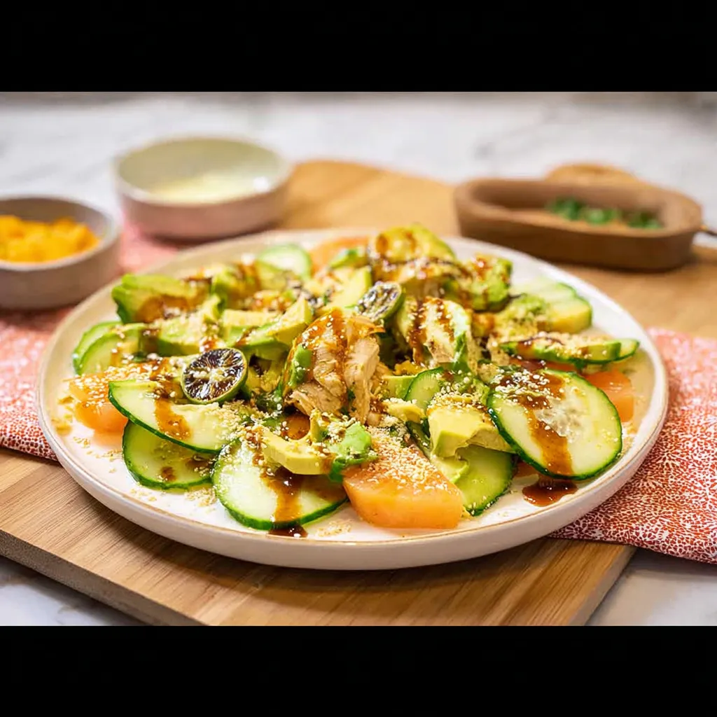 Tips for A Stunning Avocado Cucumber Melon Salad 