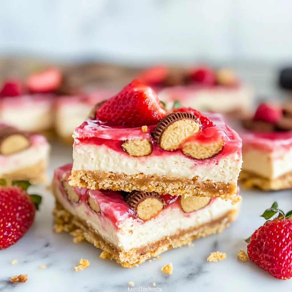Tips for Golden Oreo Strawberry Cheesecake Bars 