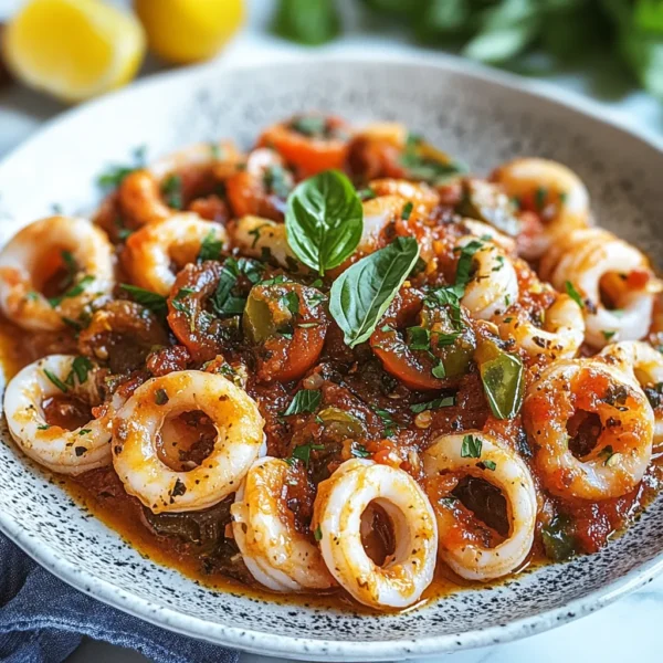 Calamari Puttanesca