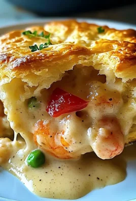 Cheddar Bay Biscuit Seafood Pot Pie : A Cheesy Dish