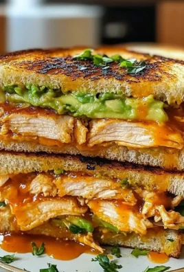 Chicken Avocado Melt Sandwich