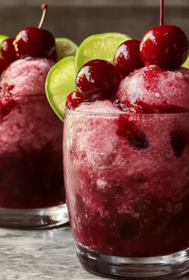 Frozen Cherry Coke Slushies