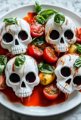 Halloween Skull Caprese