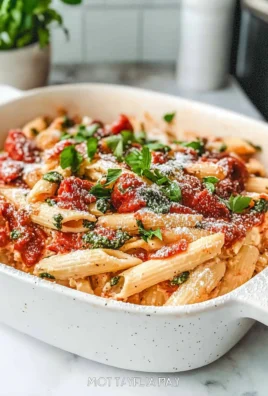 Creamy Baked Feta Pasta with Fresh Tomatoes