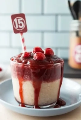Delicious Cherry Jack and Coke Slushies in a Glass