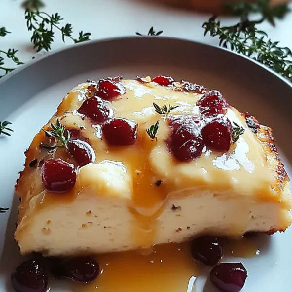 Impressive Cranberry Brie Stuffed Chicken Plated Delight