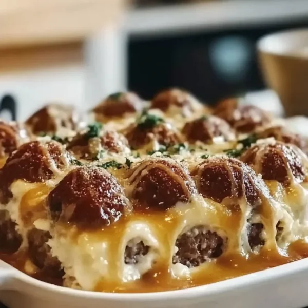 Meatball and Mashed Potato Bake – Cozy Comfort Food