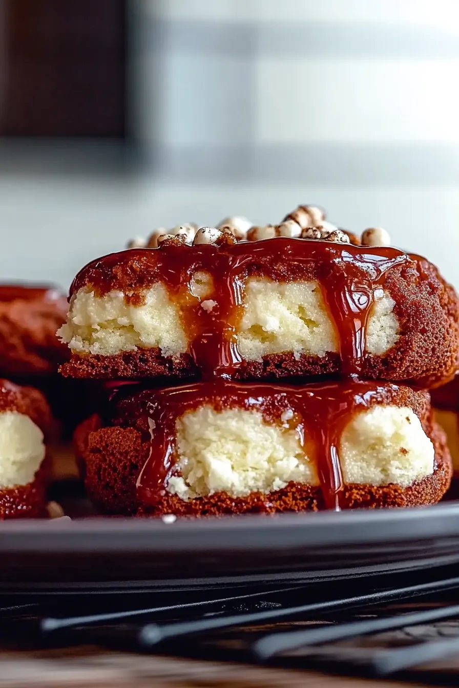 Red Velvet Cheesecake Cookies