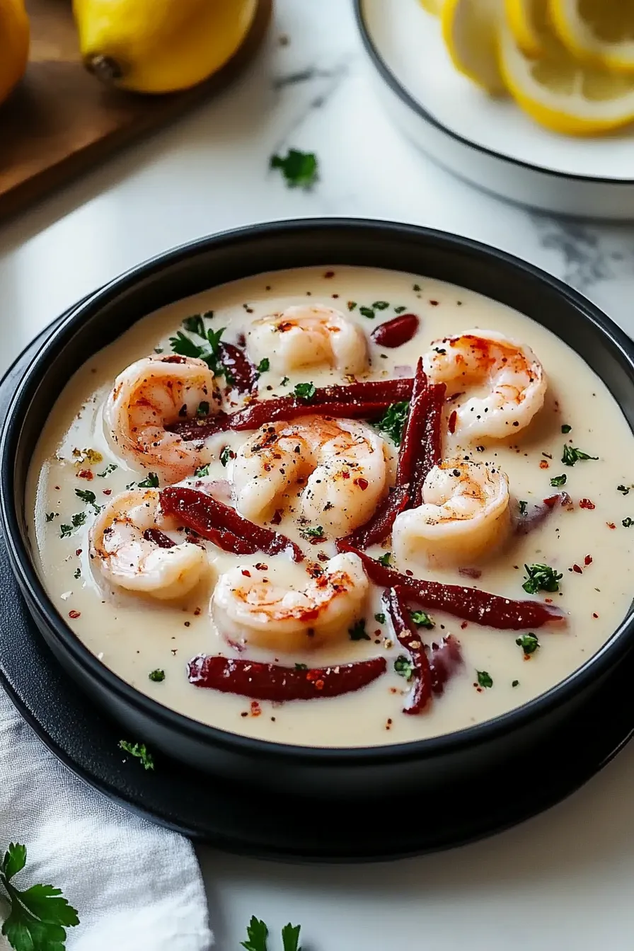Rich Crab and Shrimp Bisque