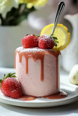 Strawberry Frosted Lemonade in a Refreshing Glass