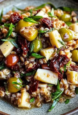 Antipasto Farro Salad with Sun-Dried Tomato Vinaigrette: The Amazing Ultimate Recipe