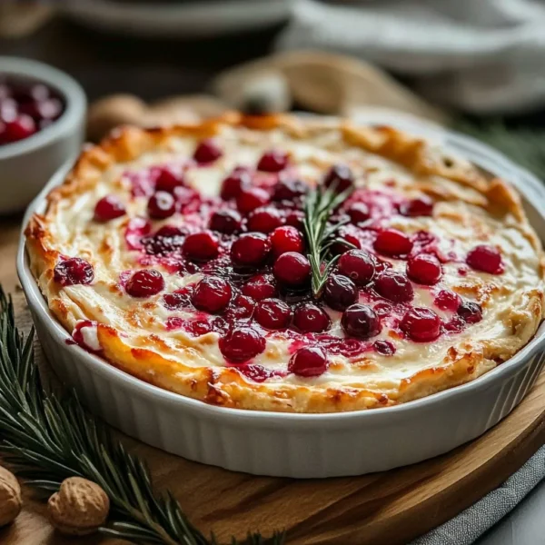 Baked Cranberry Cream Cheese Dip