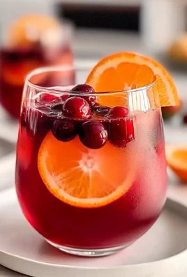 Best Cranberry Orange Sangria Mocktail