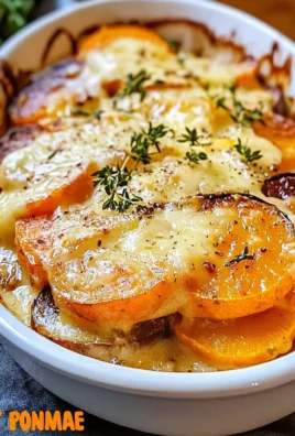 Cheesy Root Veggie Gratin