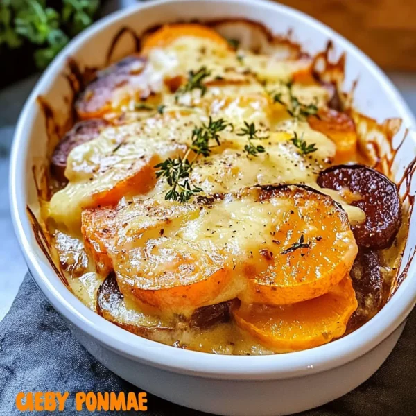 Cheesy Root Veggie Gratin