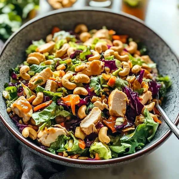Chicken Cashew Salad: A Fresh and Healthy Dinner Salad