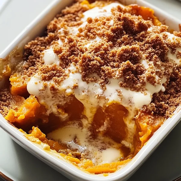 Classic Sweet Potato Casserole with a Cozy Topping