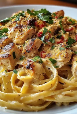 Creamy Cowboy Chicken Linguine