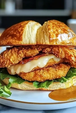Crispy Chicken Croissant Sandwich