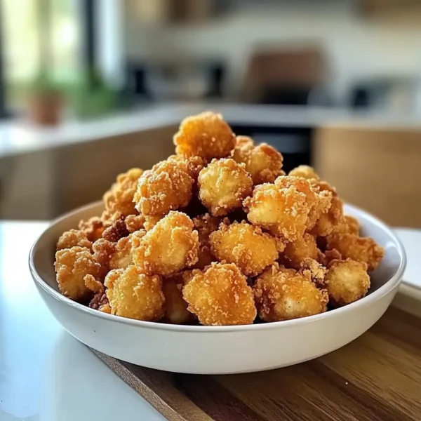 Crispy Homemade Popcorn Chicken