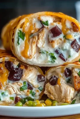 Easy Chipotle Ranch Grilled Chicken Burrito