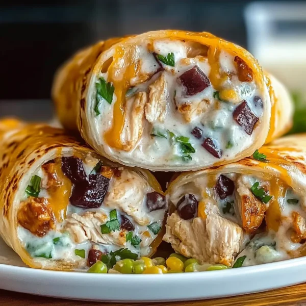 Easy Chipotle Ranch Grilled Chicken Burrito