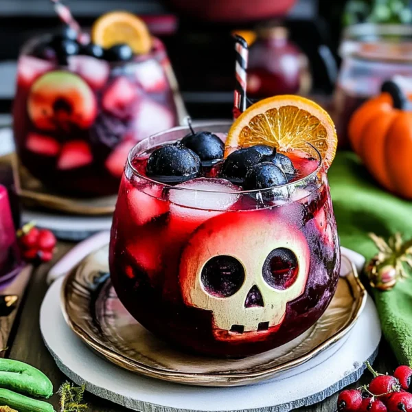 Easy Halloween Sangria