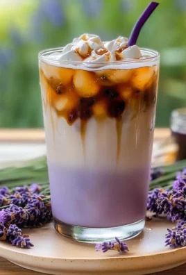 Lavender Honey Iced Latte