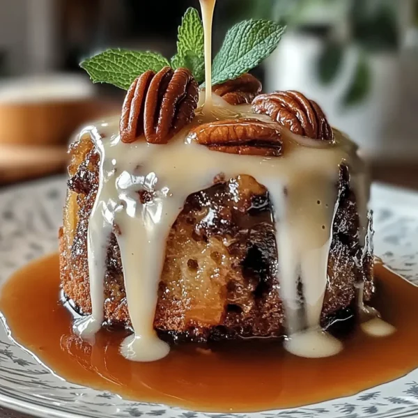 Maple Pecan Sticky Toffee Pudding