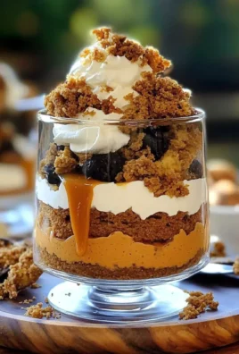 No Bake Pumpkin Cheesecake Trifles
