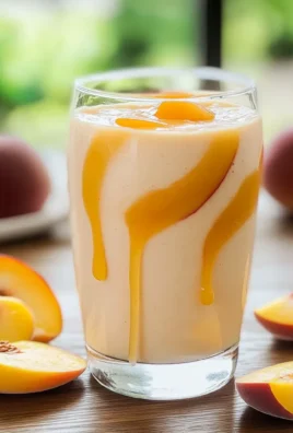 Peach Vanilla Swirl Smoothie