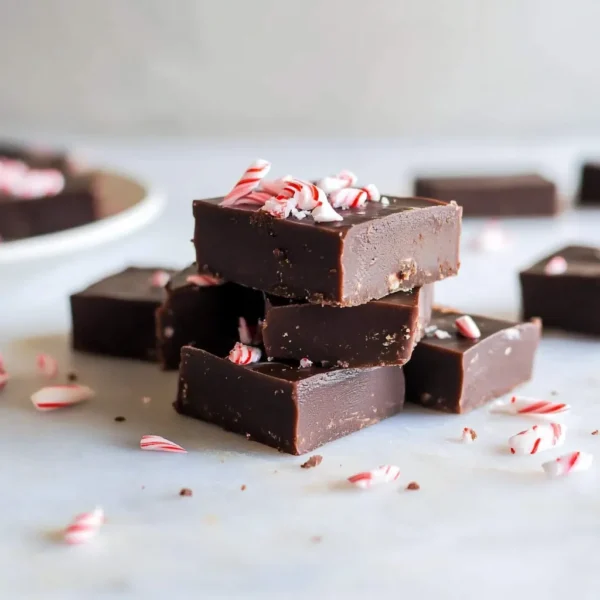 Peppermint Mocha Fudge (Vegan, Paleo)