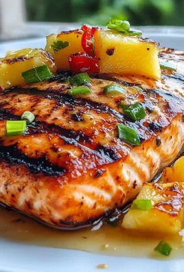 Perfect Grilled Salmon with Pineapple