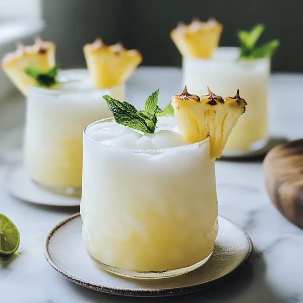 Pineapple Coconut Spritzer