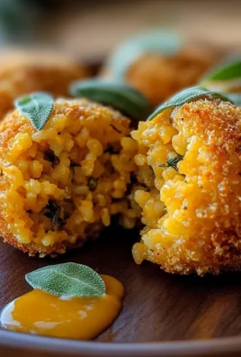 Pumpkin Sage Risotto Balls