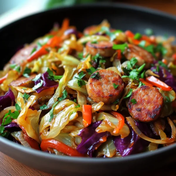 Sausage and Cabbage Stir Fry: Easy Recipe & Health Benefits