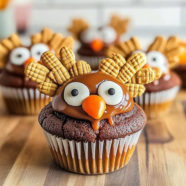 The Cutest Nutter Butter Turkey Cupcakes Recipe Delight