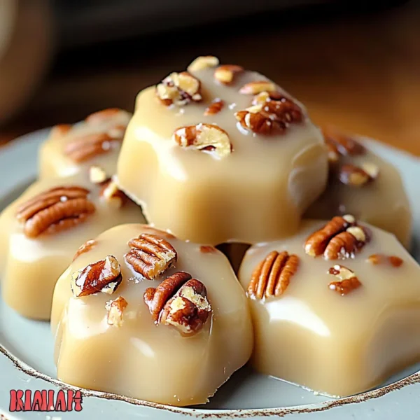 Vanilla Pecan Pralines