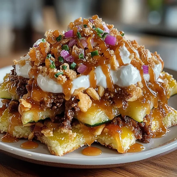 Zucchini Cookies Nachos Supreme: A Creative Dessert Experience