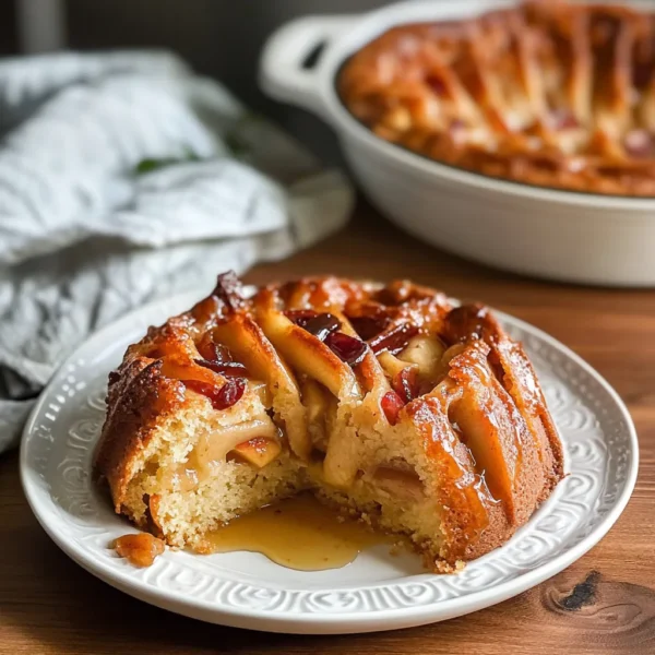 Apple Crinkle Cake (Gâteau Froissé)
