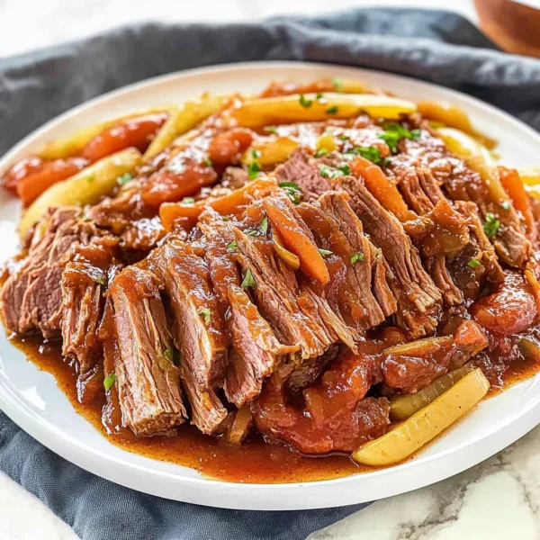 Easy Golden Corral Pot Roast Recipe (Melt in your mouth)