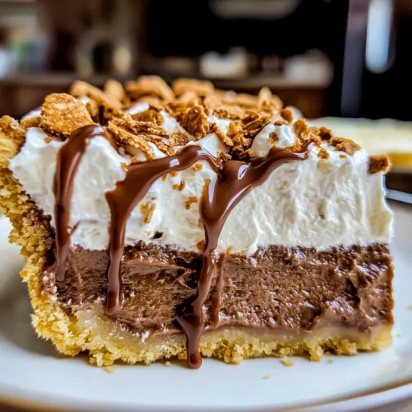 French Silk Pie with Graham Cracker Crust