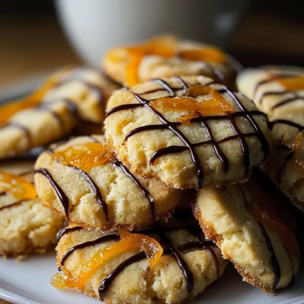 Orange Shortbread Cookies Recipe