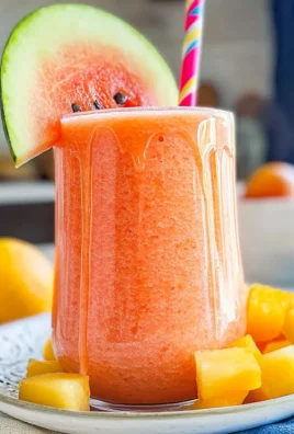 Orange Watermelon Sunshine Smoothie