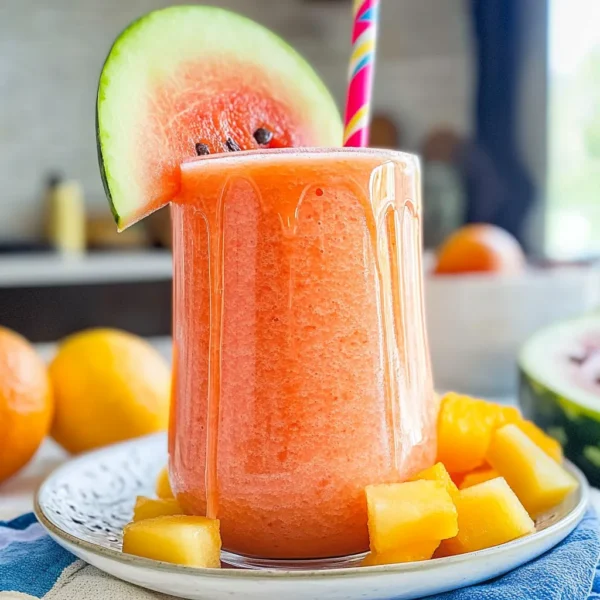 Orange Watermelon Sunshine Smoothie