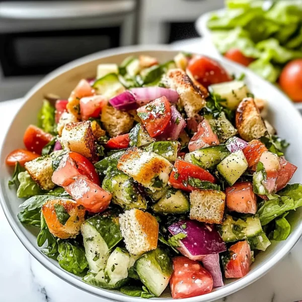 Authentic Fattoush Salad Recipe