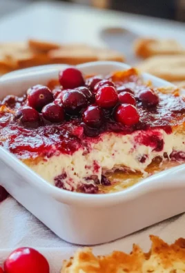 Best Baked Cranberry Cream Cheese Dip Recipe
