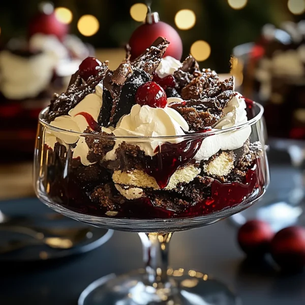 BLACK FOREST TRIFLE FOR CHRISTMAS