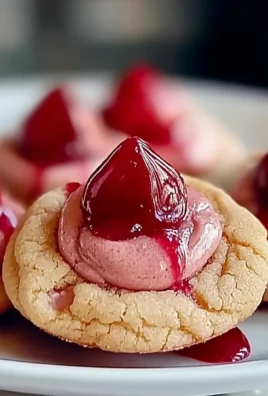 Cherry Kiss Cookies - Easy Holiday Favorite Recipe
