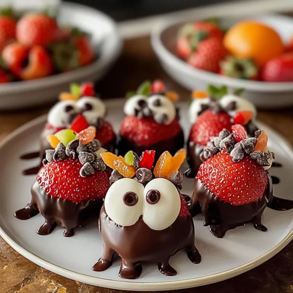 CHOCOLATE COVERED STRAWBERRY TURKEYS